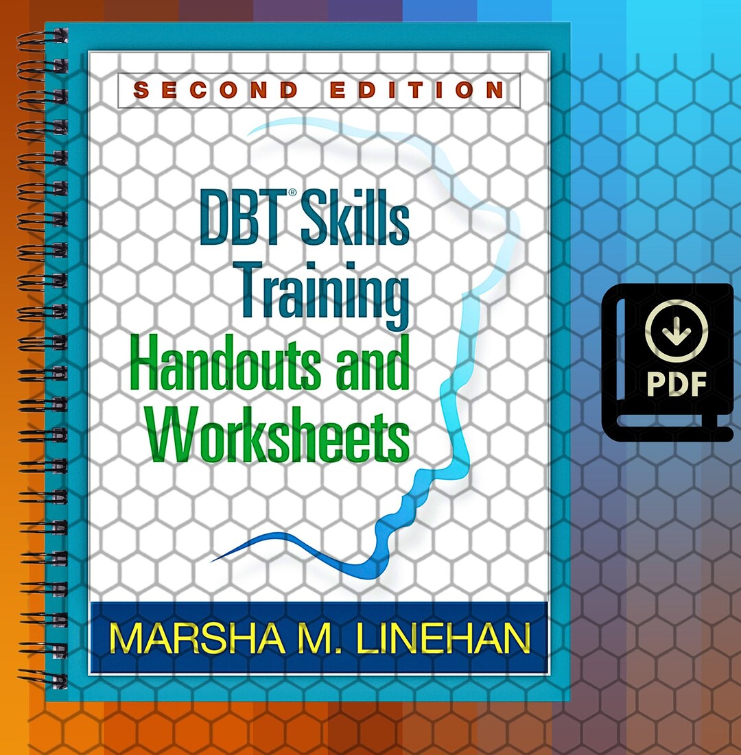 DBT Skills Training Handouts and Worksheets 2nd Edition by Marsha M. Linehan Etsy