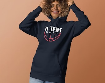Sudadera con capucha de baloncesto de los Pistons