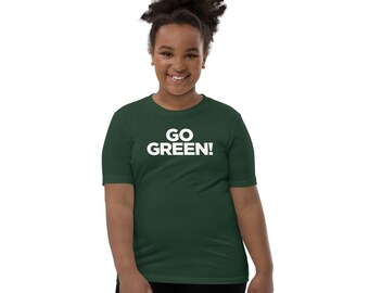 Michigan State Spartans Youth T-Shirt | Kids MSU Go Green Tee
