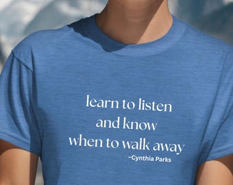 Minimalist Self-Love T-Shirt: Funny Inspirational Mental Health Tee, a Self Care Shirt