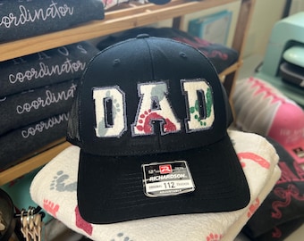 Custom Keepsake Embroidered Dad Hat, Dad Gift, Fathers Day Gift, Valentine’s Day Gift
