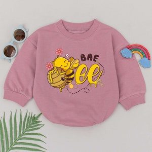 Bae Bee Romper, Honey Bee Romper, Father's Day Gift for Daughter, Baby