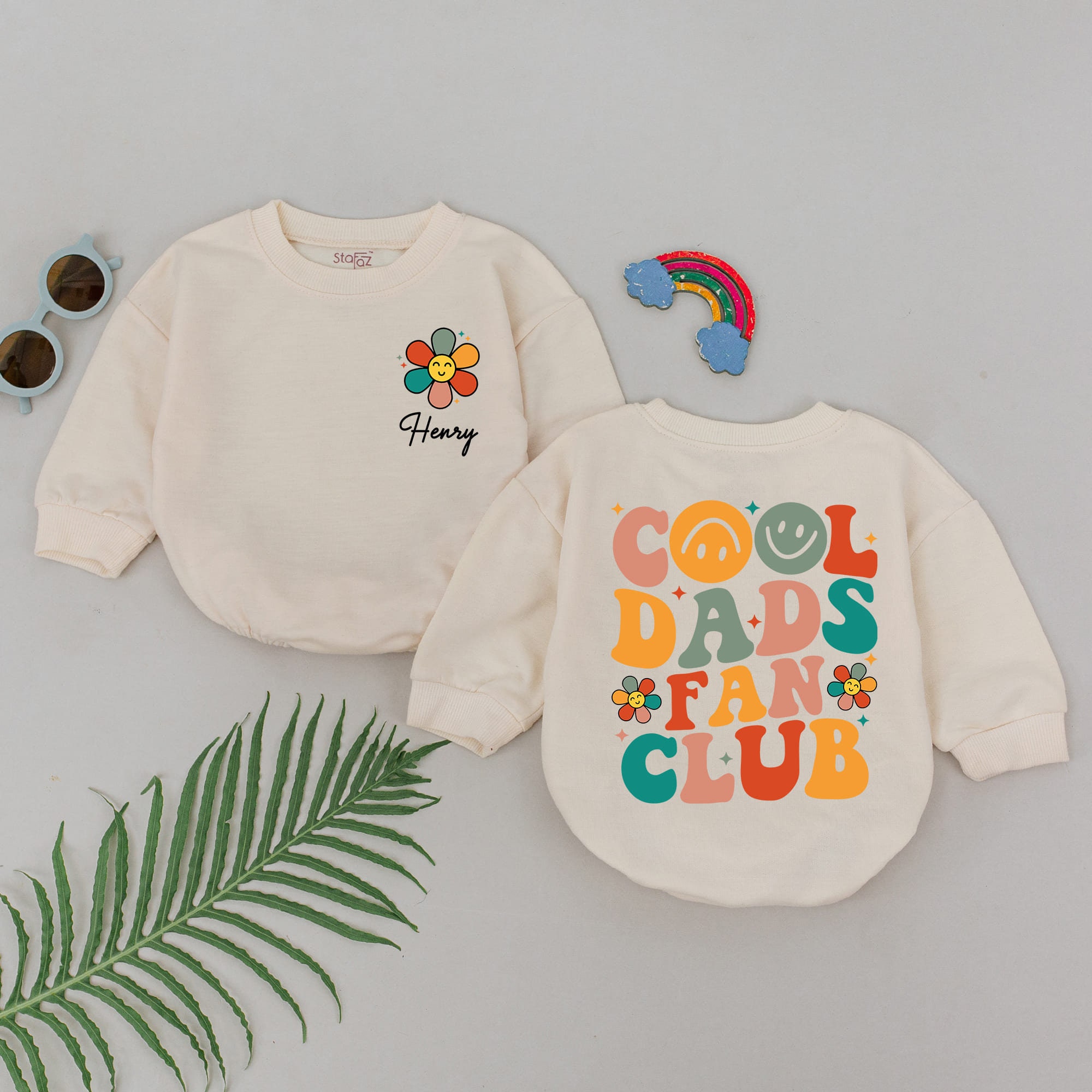 Personalized Cool Dads Fan Club Romper, Baby Announcement, Baby Shower Gift, Father's Day Outfit, Swift Baby Clothes, Newborn for Girls Boys