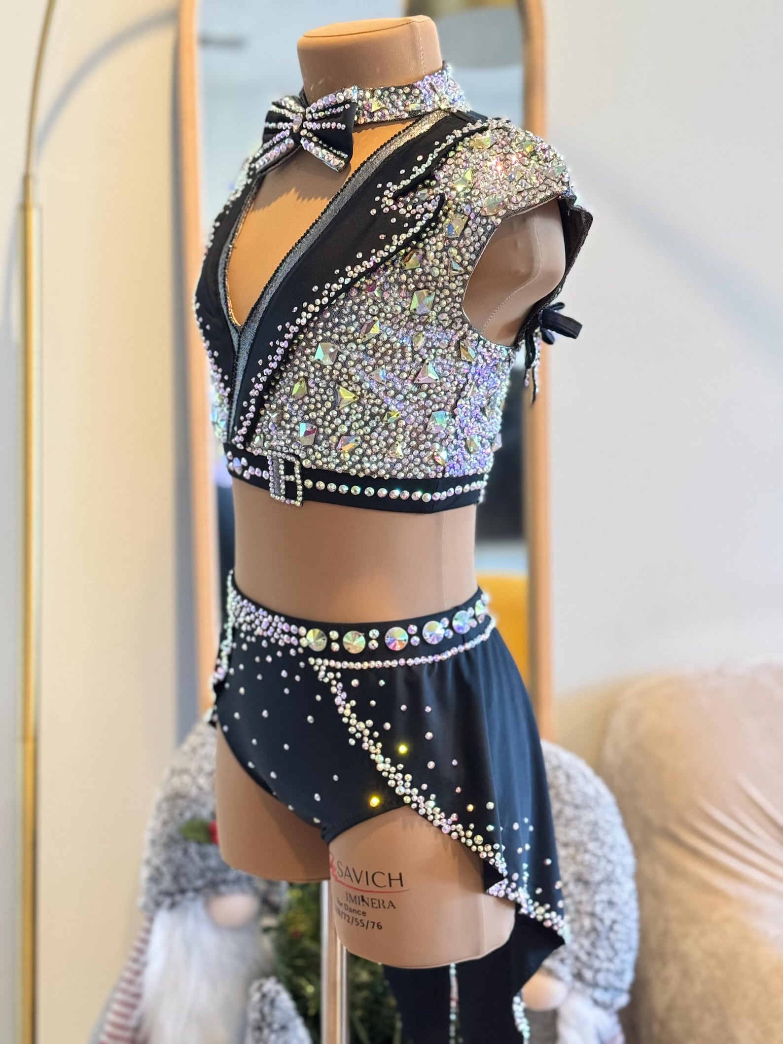 Customizable Jazz/tap/musical Theatre Solo Dance Costume Black and ...