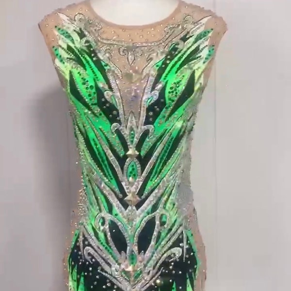 Ready to ship RG leotard/dance costume in various sizes and price with inquiries