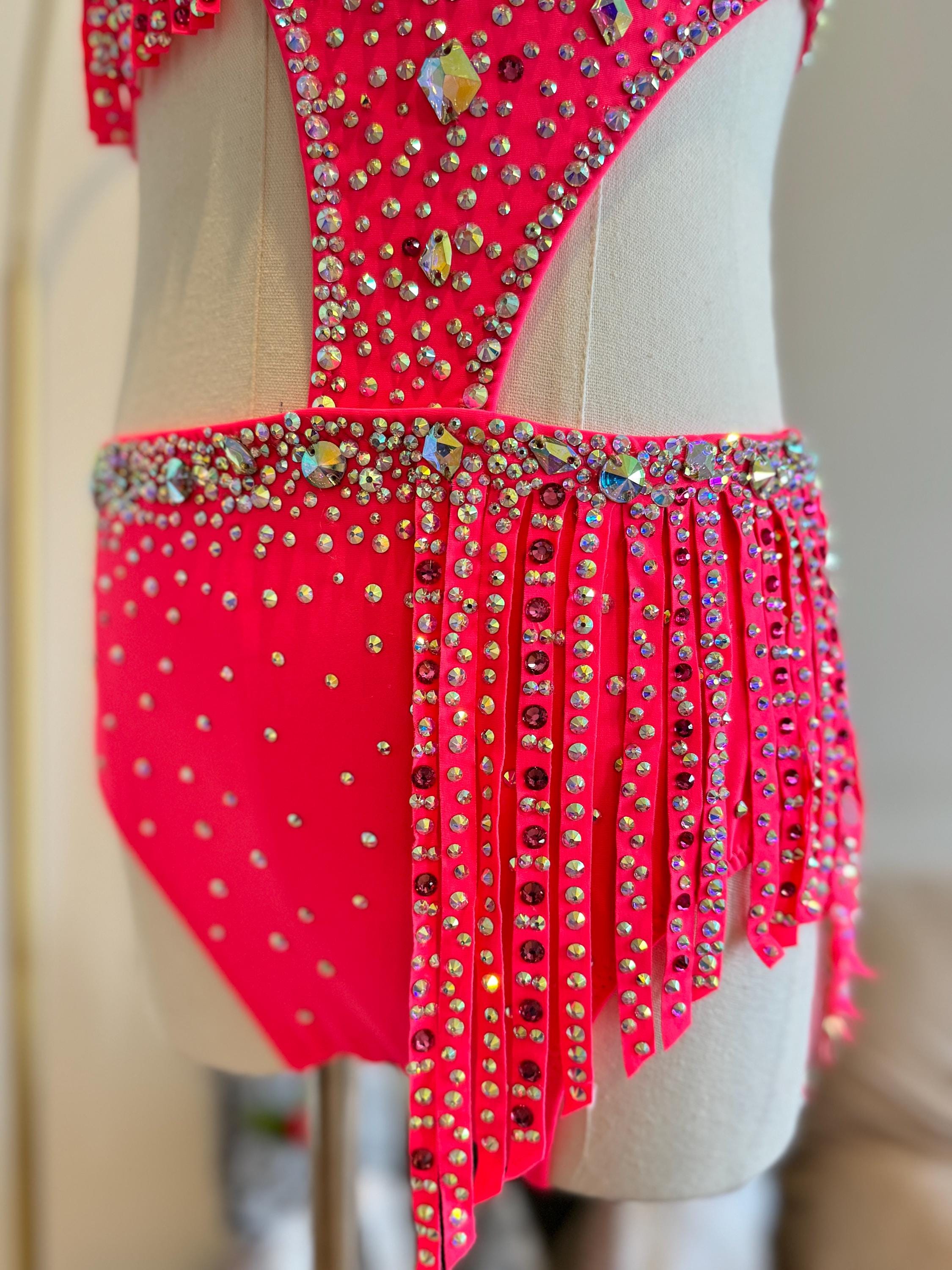 Handmade Jazz/tap/music Theater Solo and Group Costume With Fringe One ...