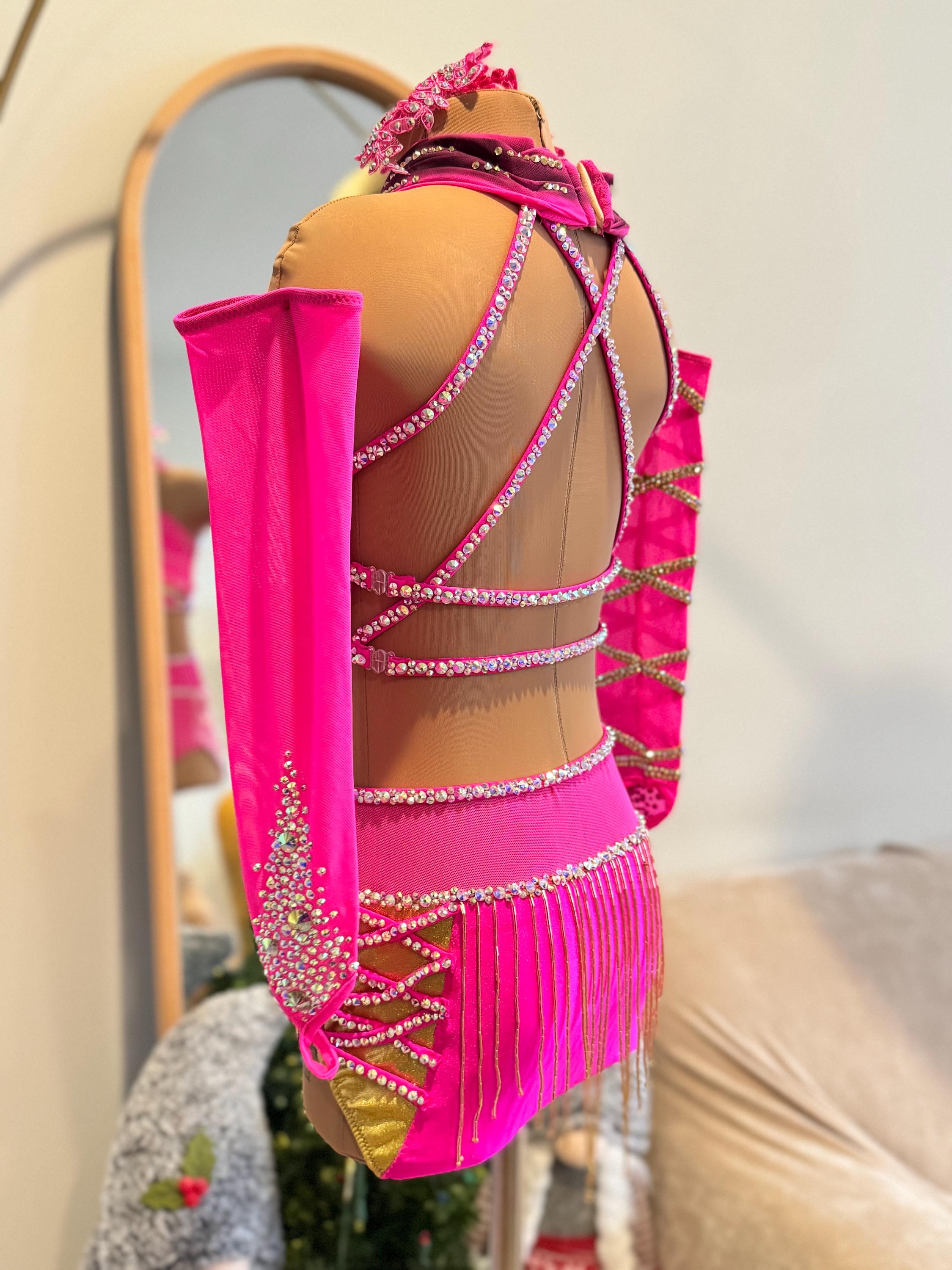 Handmade Jazz/tap/music Theater Solo and Group Costume With Fringe One ...