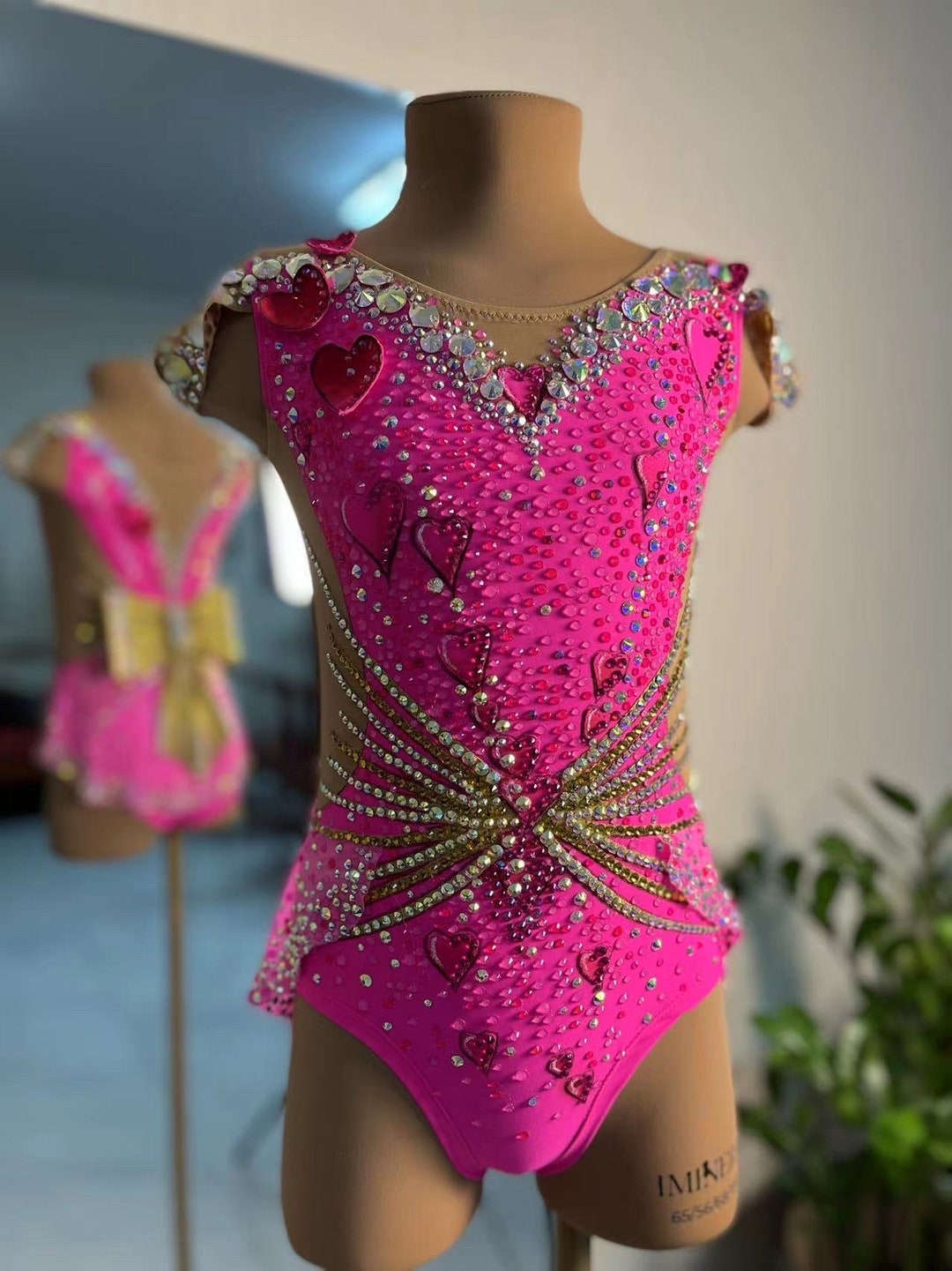 HANDMADE Dance Costume Customizable Jazz Solo Costume Fun and Cute Pink ...