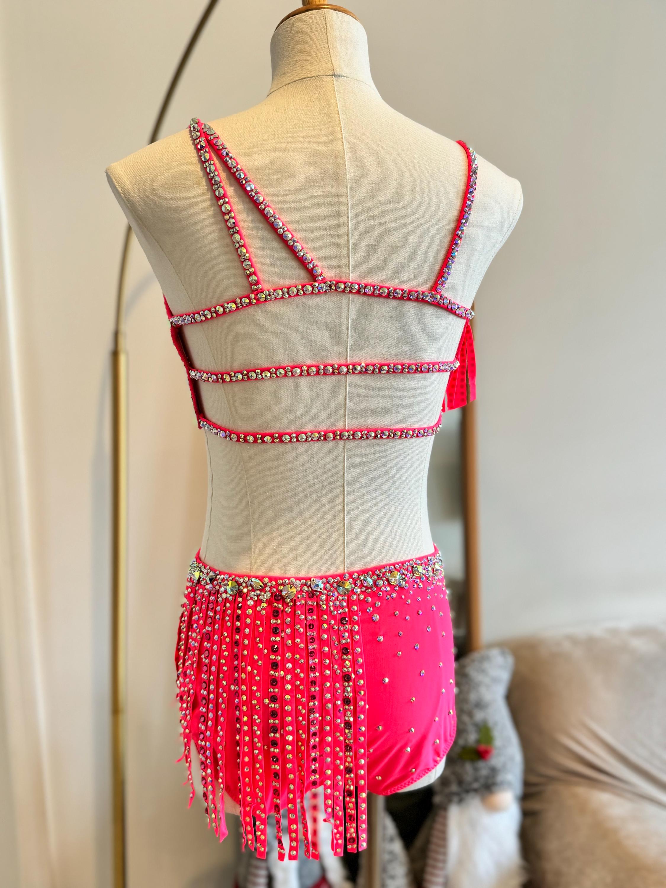 Handmade Jazz/tap/music Theater Solo and Group Costume With Fringe One ...