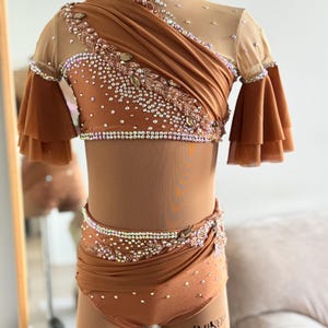 Brown Contemporary Dance Costume - Etsy Brown Contemporary Dance Costume - Etsy