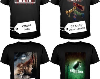 T-Shirts: Horror on Main Jahreskunst