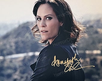 Annabeth Gish *autogrammiertes Foto* Akte X