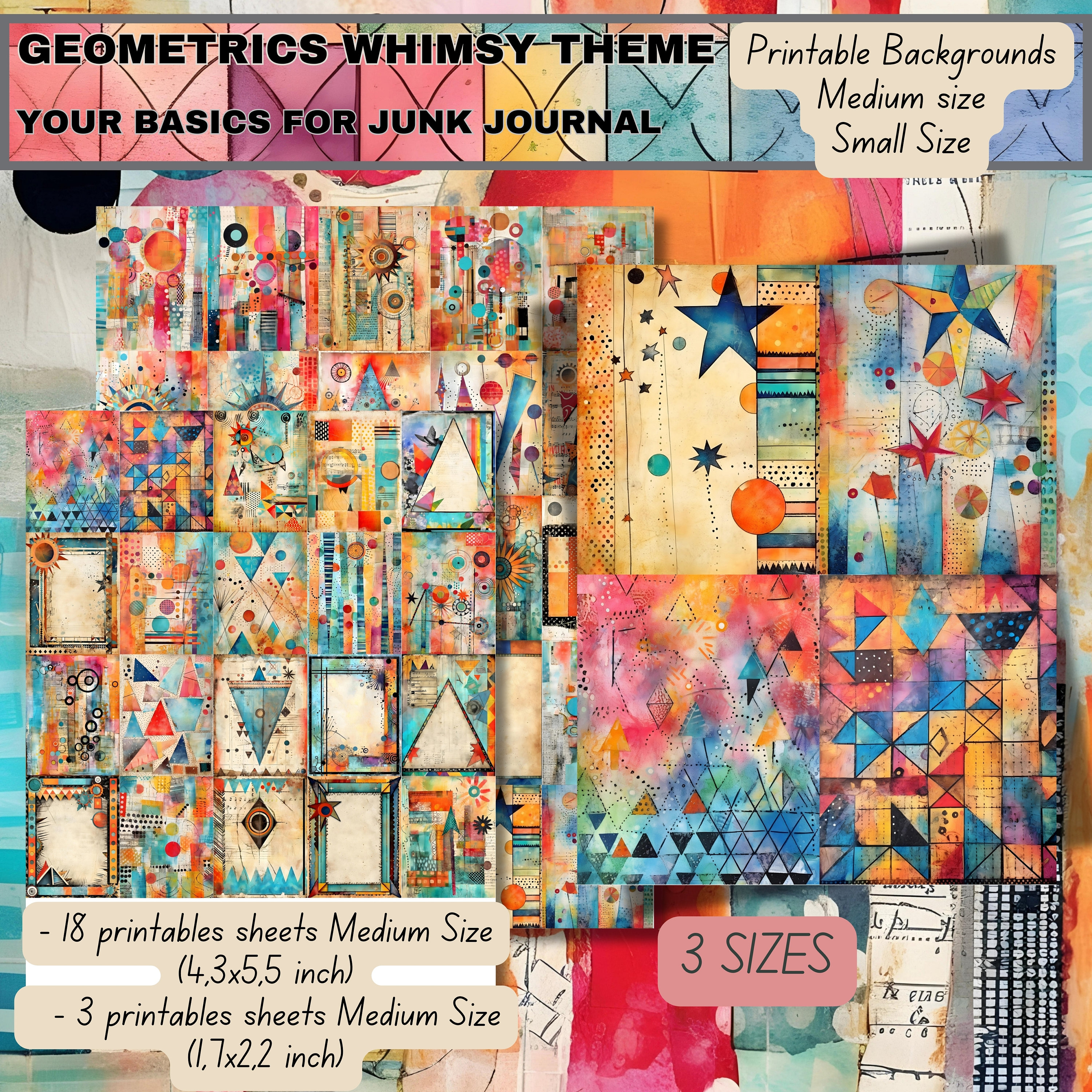 Junk Journal Paper 30pcs – Estarcase
