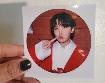 OT7|Bangtan Holiday Sticker|Circle|3 inch