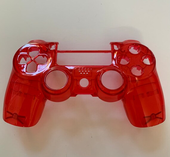 thumbnail image 2 of Soft Touch Orange Front Face Shell For PS4 Controller – Fits Gen 4 (CUH-ZCT2U) 2 of 5