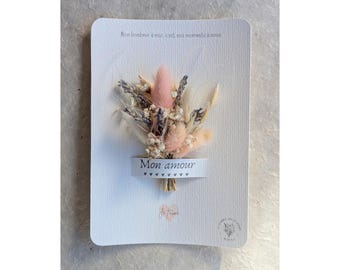 Flower card "My love"