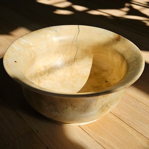 Maple burl bowl -Amazing