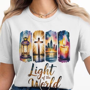 Christian Shirt PNG: Retro Bible Verse Design, Tee Sublimation Clipart (Digital Download)