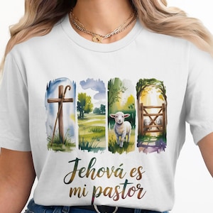Spanish Bible Verse T-Shirt Design: Christian PNG (Digital Download