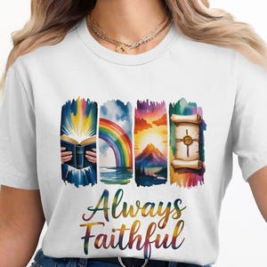 Christian Shirt PNG: Retro Bible Verse Design (Digital Download)