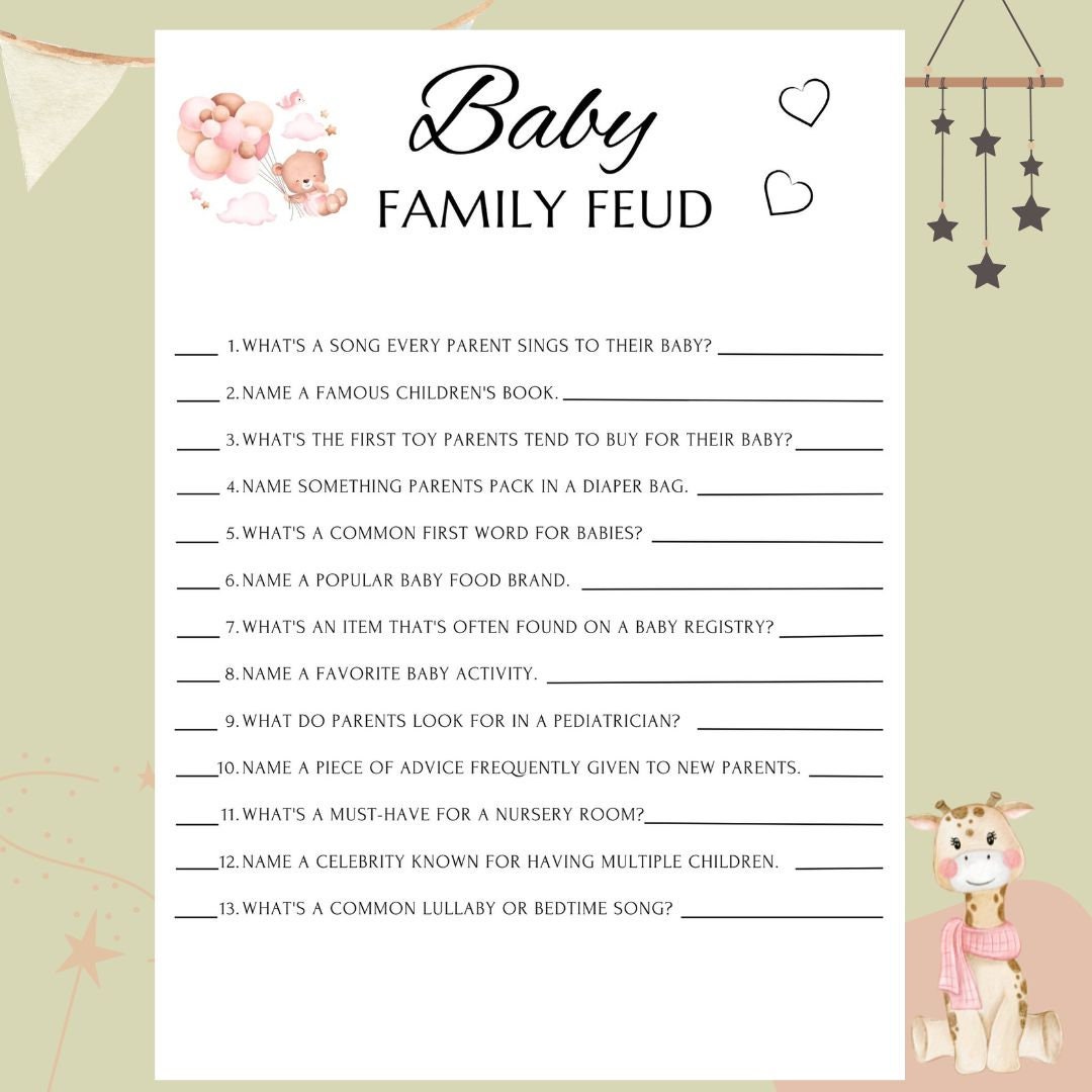 Baby Shower Game Family Feud Baby - Il Fullxfull.5740247108 Qeid