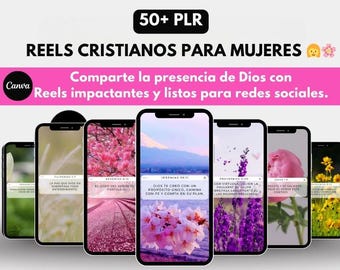 50+ Christian Reels Templates: Social Media Content (Canva)