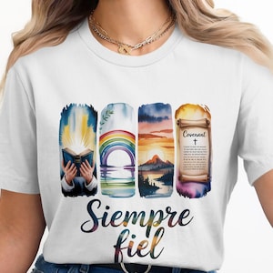Spanish Bible Verse T-Shirt Design: Christian PNG (Digital Download