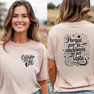 Spanish Bible Verse T-Shirt Design: Christian PNG (Digital Download)