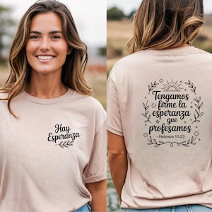 Spanish Bible Verse PNG: Christian T-Shirt Design (Digital Download)