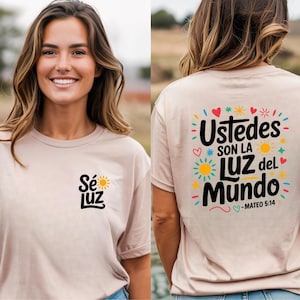 Spanish Bible Verse PNG: Christian T-Shirt Design (Digital Download)