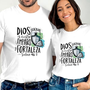 Spanish Bible Verse T-Shirt Design: Christian Quote PNG (Digital Download)