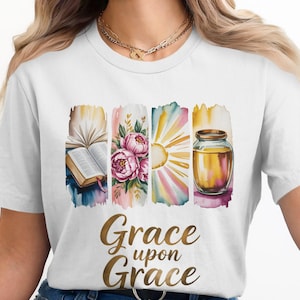 Christian Shirt PNG: Retro Bible Verse Design, Tee Sublimation Clipart (Digital Download)