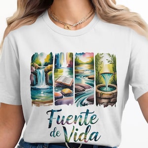 Spanish Bible Verse PNG: Christian T-Shirt Design (Digital Download)