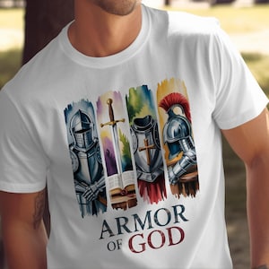 Christian Mens PNG Bundle | Armor of God |Bible Verse Designs | Religious PNG for T-Shirts | Shirt Jesus Dtf Prints