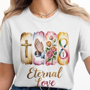 Christian Shirt PNG: Retro Bible Verse Design, Tee Sublimation Clipart (Digital Download)