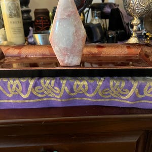 Pink Amethyst Flame Crystal