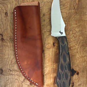 Sharp finger style skinning knife bild 2