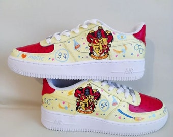 Harry Potter Air Force 1 Custom Custom Schuhe, Custom Air Force 1, Custom Sneaker, Muttertagsgeschenk