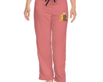 Bee Cool pajama pants | pink sleep lounge wear