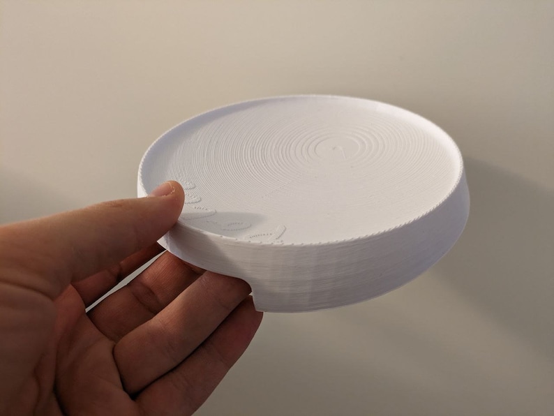 Personalisierter Fressnapf Katzenfutter Schale Modell Polli aus dem 3D Druck Bild 2