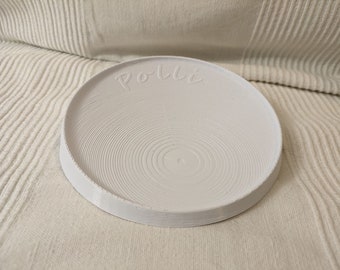 Personalized food bowl | Cat food bowl | Model "Polli" | from 3D printing