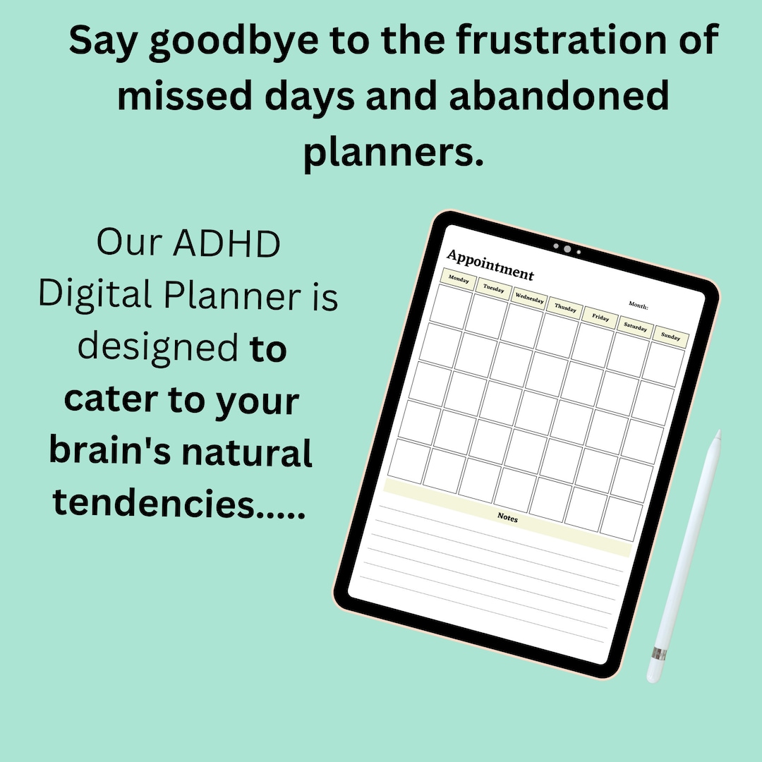 Best ADHD Planner Bundle, Adhd Daily & Life Plan, Notion Templates ...