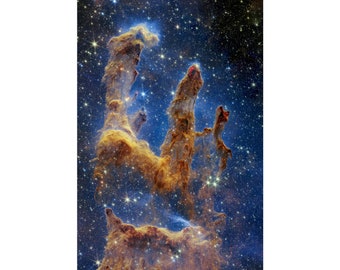 Pillars of Creation Matte Vertikales Poster