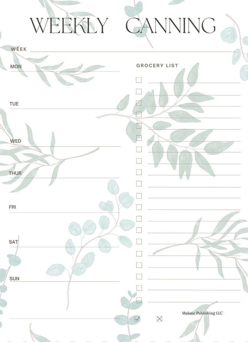 2024 Ultimate Digital Planner, Organizer, Gift, Kitchen Metric Chart Etsy