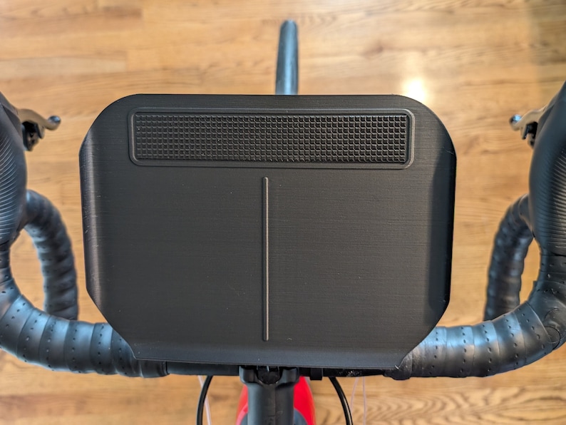 Indoor Bike Trainer Tray for Phone, Tablet or Remote. Fits Garmin or