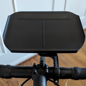 Bandeja de treinamento de bicicleta interna para telefone, tablet ou controle remoto. Serve para montagens Garmin ou Wahoo. Zwift, Trainerroad, bicicleta ergométrica, turbo trainer, ciclo