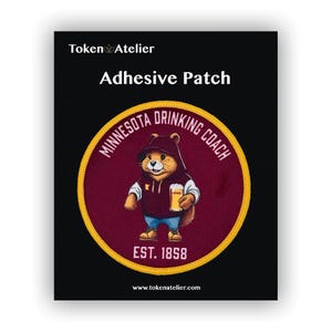 Minnesota Drinking Coach Iron On Patch