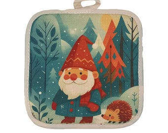 Scandinavian Inspired Cozy Gnome Potholder
