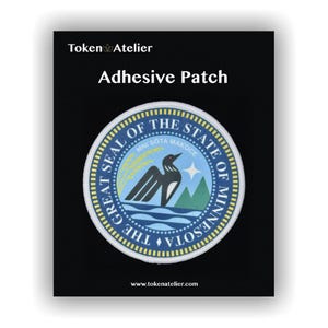 Minnesota State Seal Iron On Patch