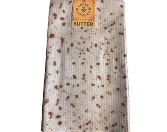 Lefse Inspired Waffle Kitchen Towel